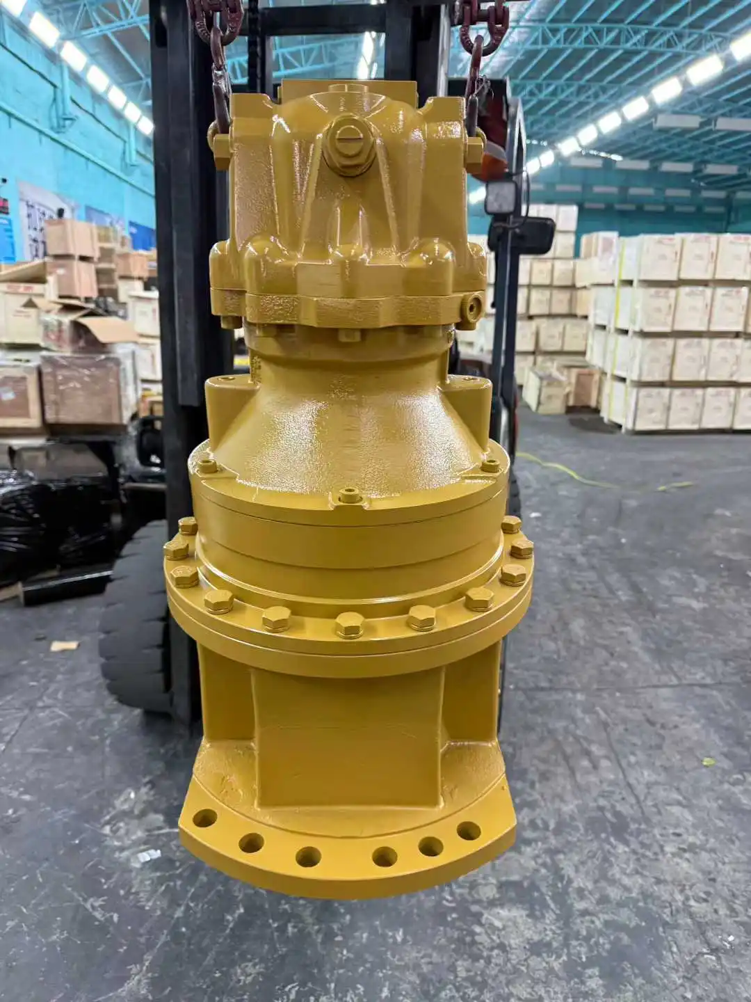 PC200-7 Rotary Gearbox and Rotary Motor Assembly Stable Gear Drive Fast Hydraulic Response Suitable for Komatsu PC200 Excavators