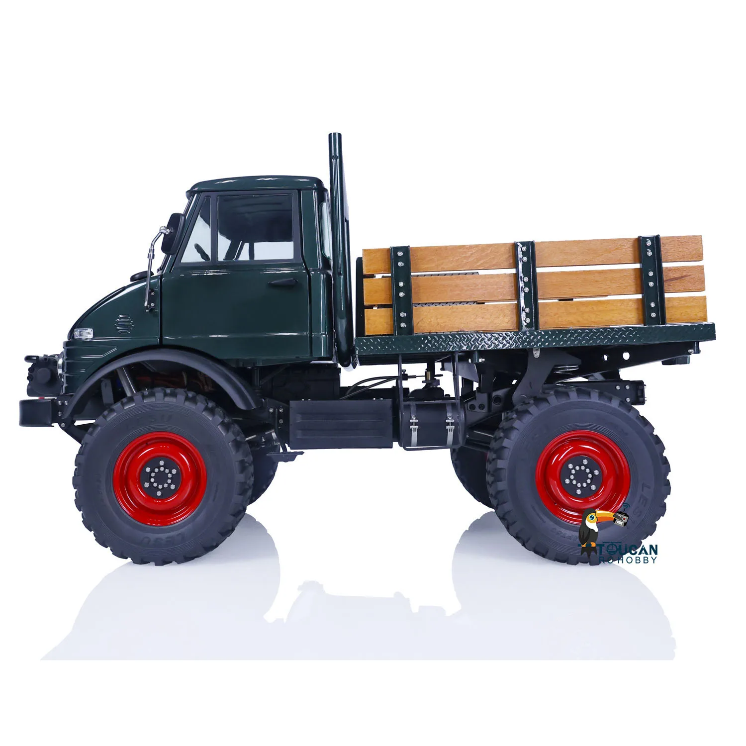 Em estoque 1/10 lesu 4x4 rc veículo off-road pintado acabado RAVE-UM406 carro elétrico 2 transmissão de velocidade som luz guincho caminhão