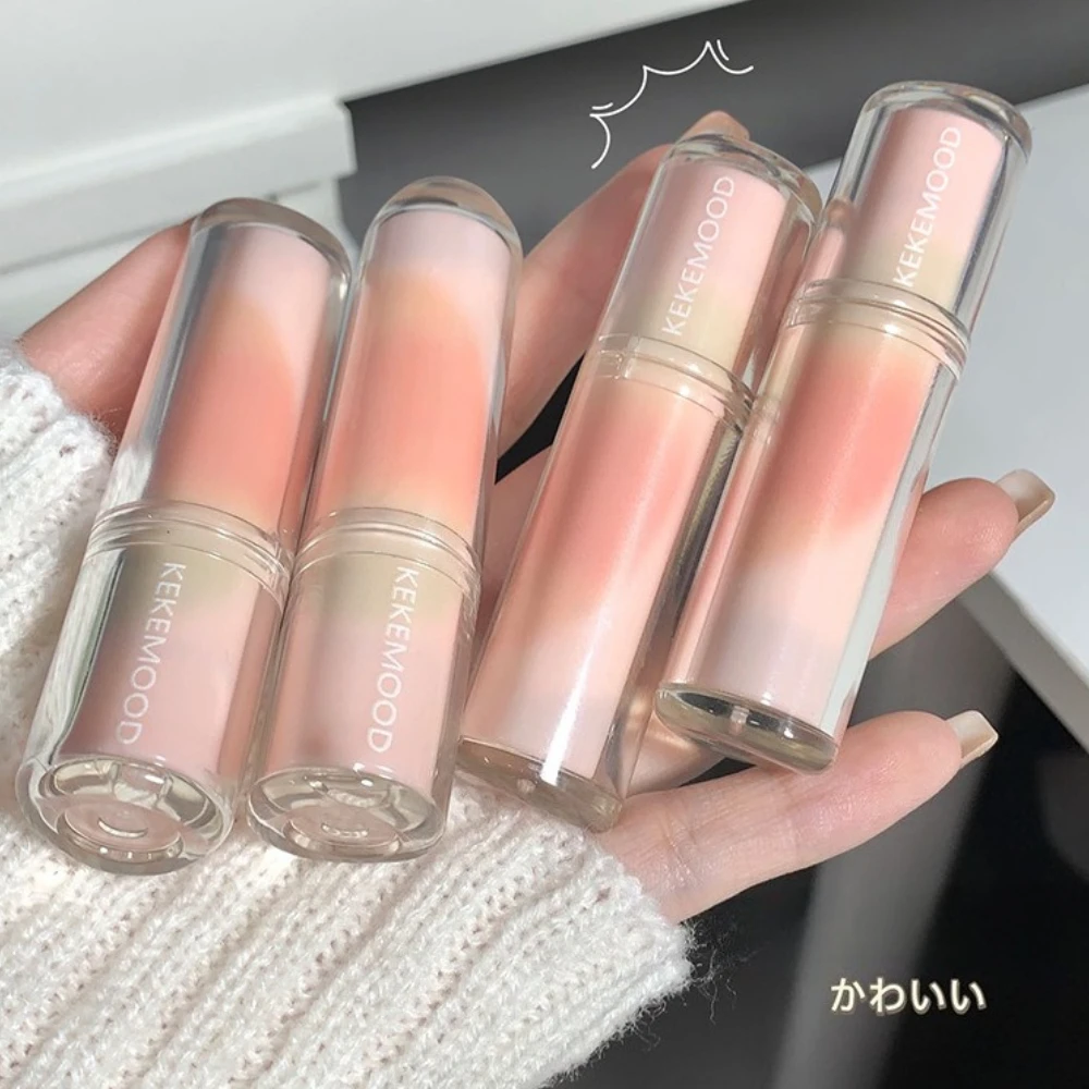 ピーチティーゼリーリップスティック |   デュアルテクスチャーバームグロス |   色が変わる、長時間持続する保湿とふっくら感（ラインを最小限に抑える）