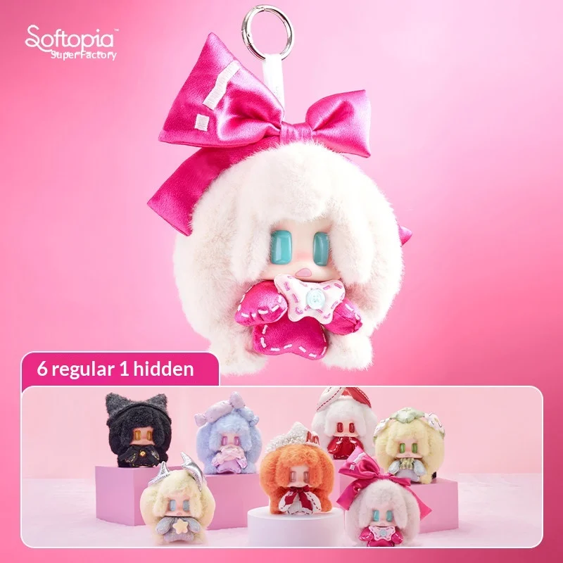 

Softopia Plush Blind Box Fortune Comes To You Series Doll Keychain Collectible Pendant Figure Gift For Anime Lovers And Kids