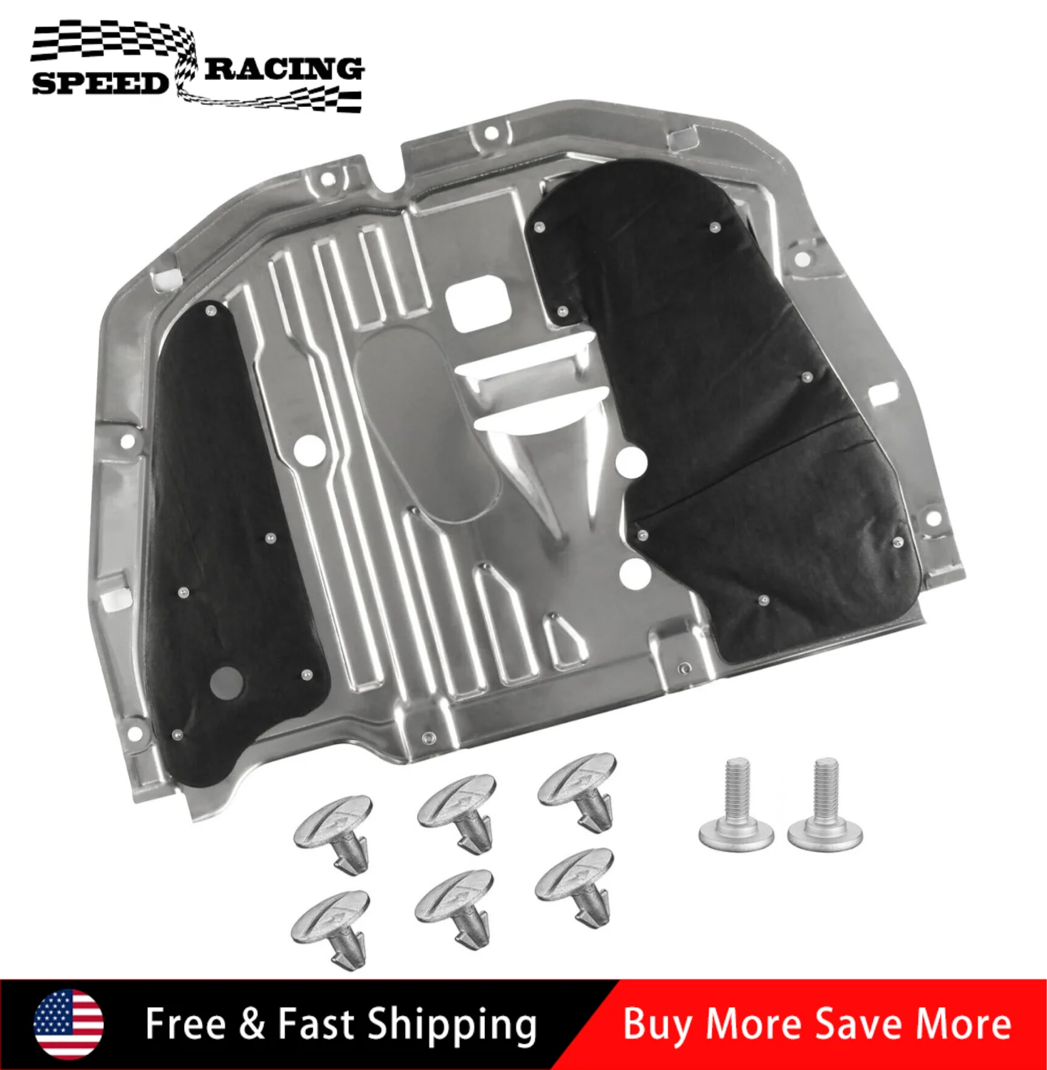 74110-TBA-A00 エンジン スプラッシュガード アンダーカーシールド カバーボード 2016-2018年式 ホンダ シビック 2ドア LX 6MT CVT 4ドア EX シルバー用