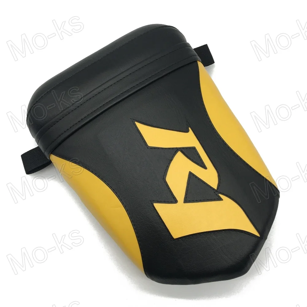 Motorcycle Rear Seat Passenger Pillion Artificial Leather For Yamaha YZF R1 2004 2005 2006 Black and White Blue Yellow Red