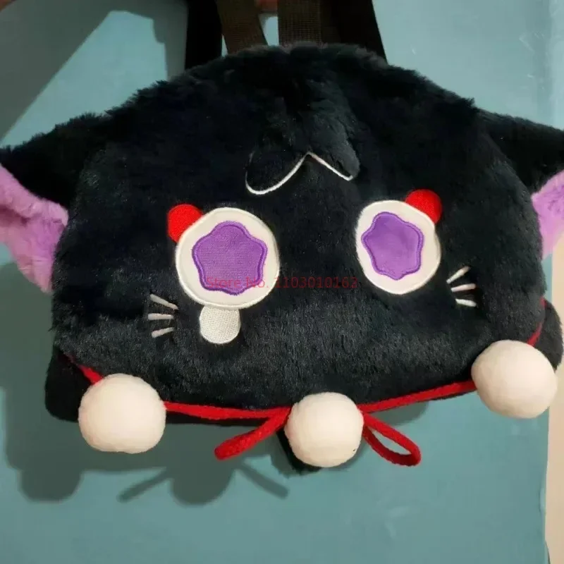 Cute 35-40cm peluche borsa Genshin Impact Scaramouche Cat Wanderer Cosplay peluche borsa a tracolla bambola zaini ragazza regalo