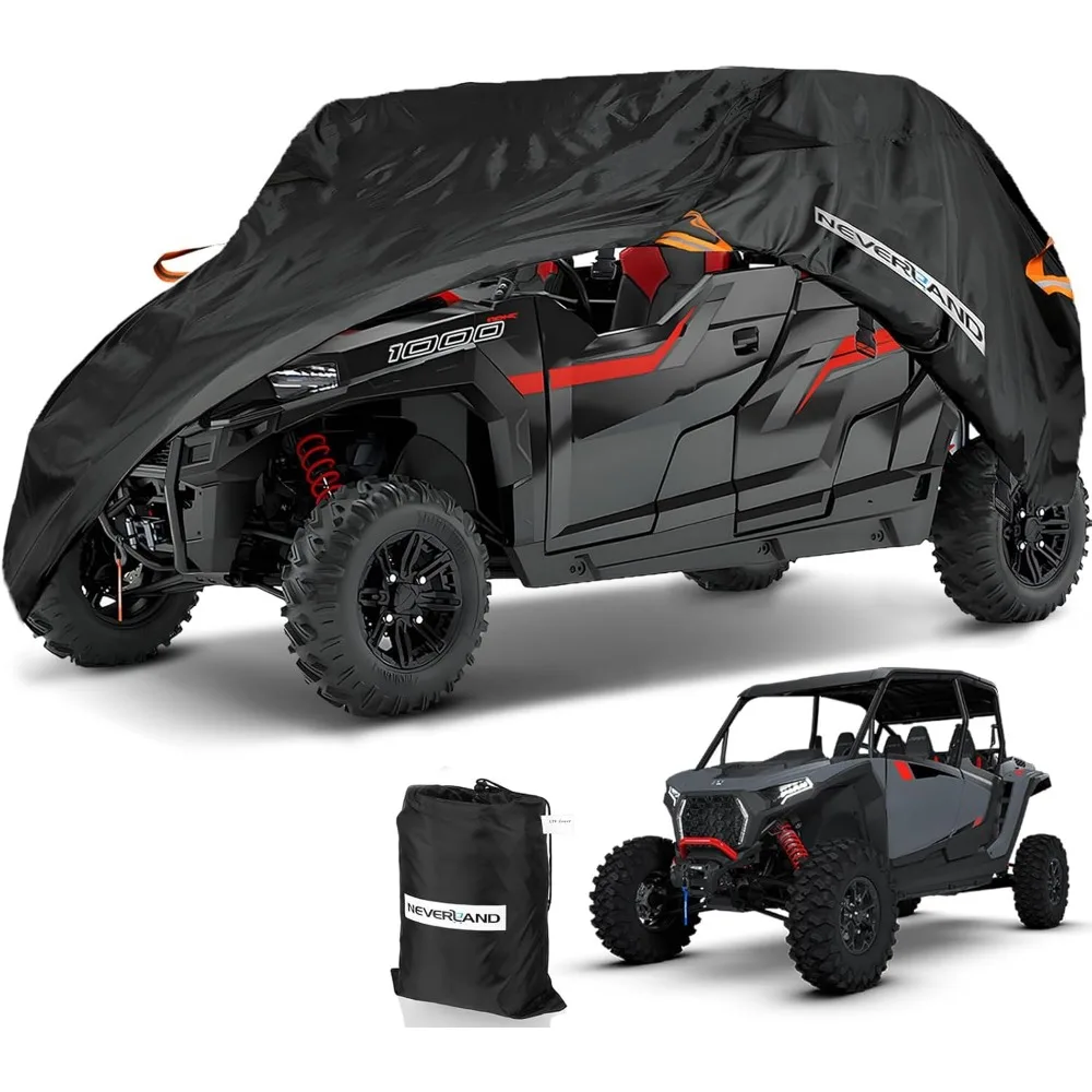 

Heavy Waterproof UTV Cover for 4-6 Passenger Vehicles, Durable Oxford Cloth Protection