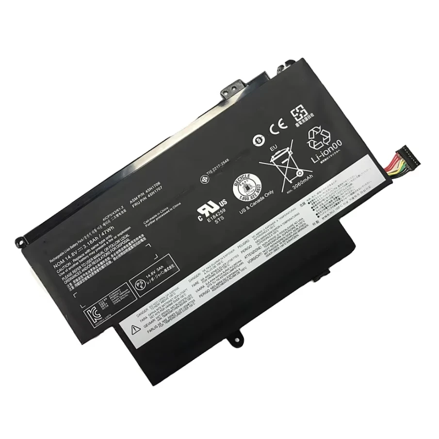Laptop Battery  45N1706 45N1705 45N1707 45N1704 For ThinkPad Yoga S1 120 S240 20CD/20C0 12 20DL/20DK Pro Series 14.8V/47WH