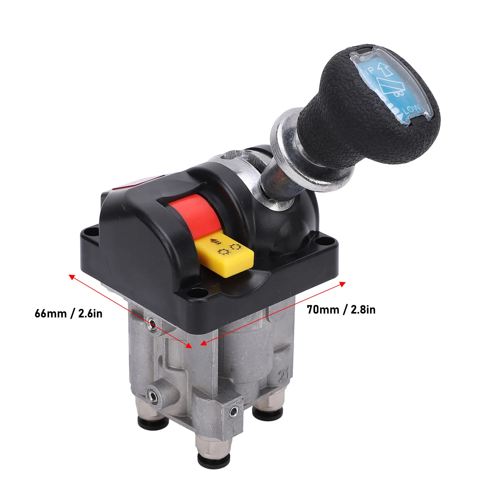 Dump Truck Tipper  Proportional Control Valves Easy To Install 4 Holes 4 Working Position Slow Down for Hydraulic System
