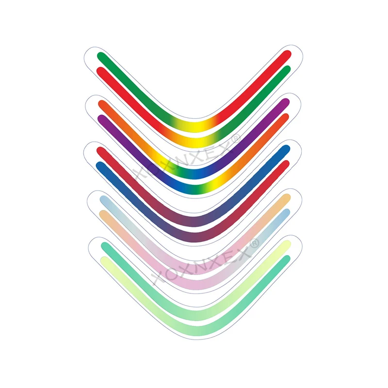 1ชุดสำหรับ PS5โฮสต์ Light Bar Rainbow Gradient สติกเกอร์กาว Decals LED Lightbar สำหรับ PS5เกมอุปกรณ์เสริม