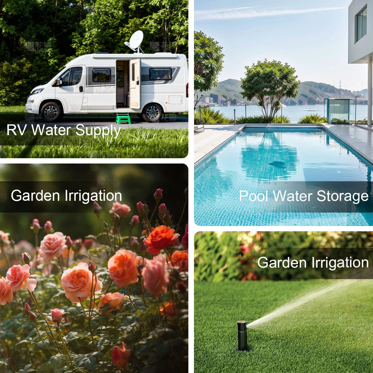 Digitaler Wasserdurchflussmesser mit Hoher Genauigkeit IPX6 zur Messung des Wasserverbrauchs und der Durchflussrate für Gartenbewässerung und Schlauchanwendungen – Detail 3