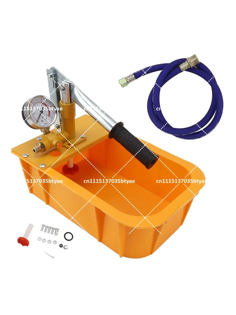 Manual Hydrostatic Pump Tester with Gauge – Professional Pressure Test Tool for Plumbing, HVAC & Water Line Applications
