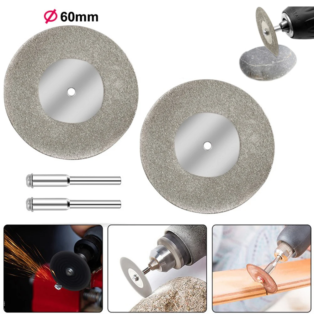 Mini Diamond Cutting Disc Circular Saw Blade Set For Dremel Drill Rotory Tools Accessories Diamond Grinding Wheel Abrasive Disc