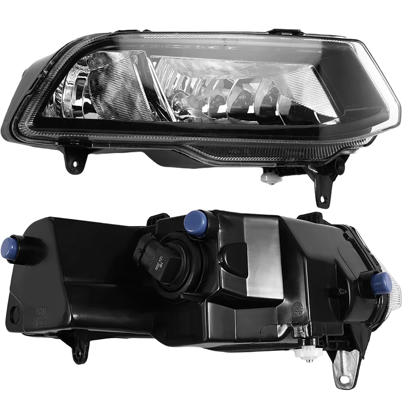 

AB61-Car Front Bumper Fog Light Fog Lamp Assembly For VW Polo 6C Hatchback 2014-2018 6C0941661D 6C0941662D
