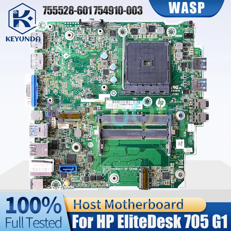 

WASP For HP EliteDesk 705 G1 Desktop Host Board 755528-601 754910-003 Computer Motherboard Full Tested