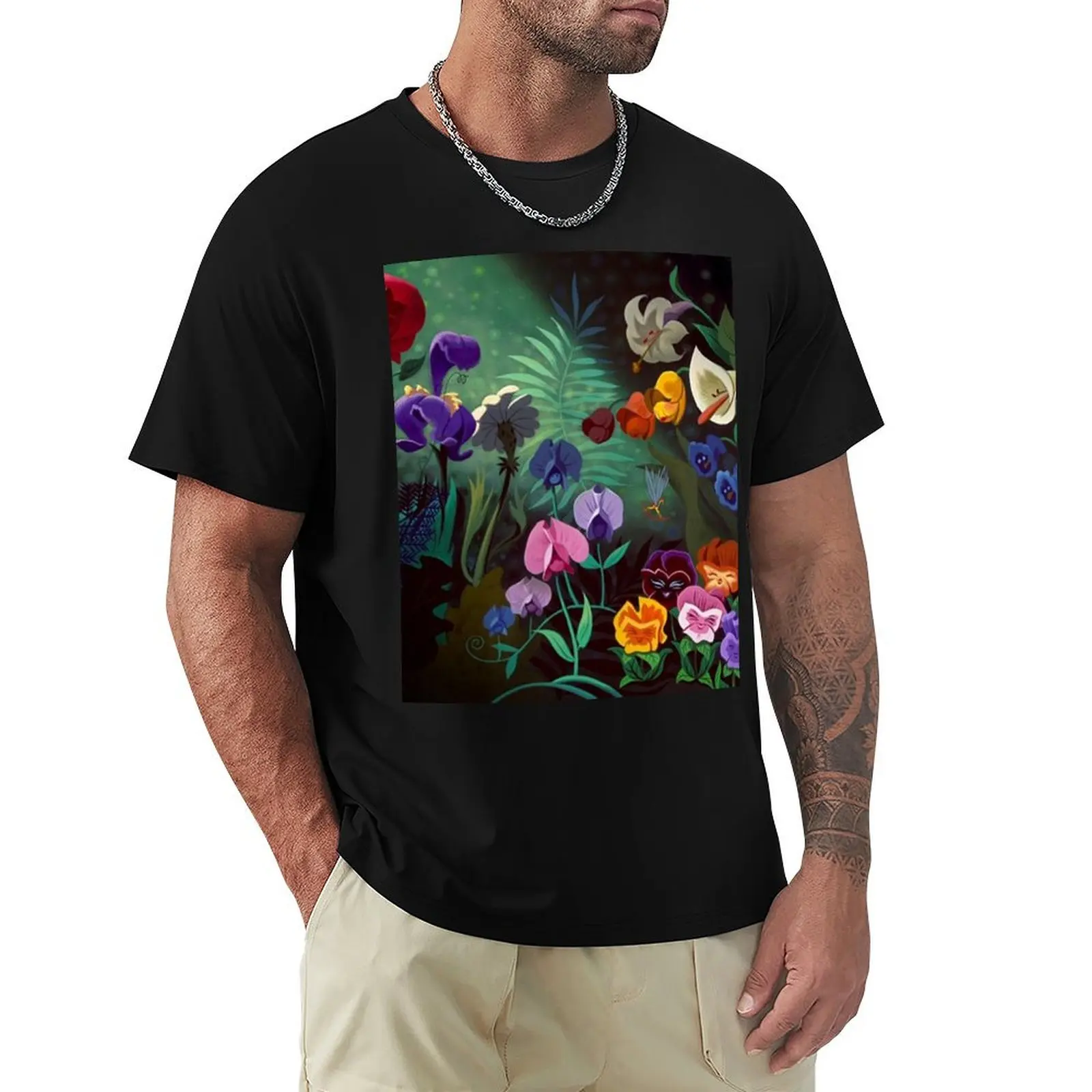 

Alice T-Shirt plus size clothes customs oversize t-shirts man sports fans Men's cotton t-shirt