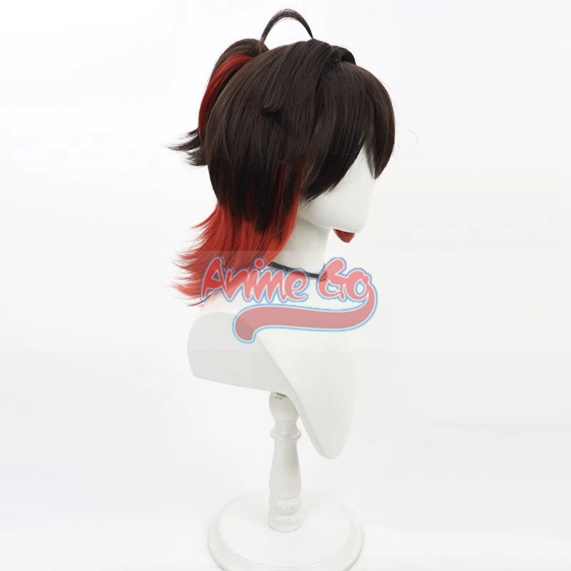 Genshin Impact Peluca de Cosplay para juegos, pelo degradado, accesorio Cos, C08988