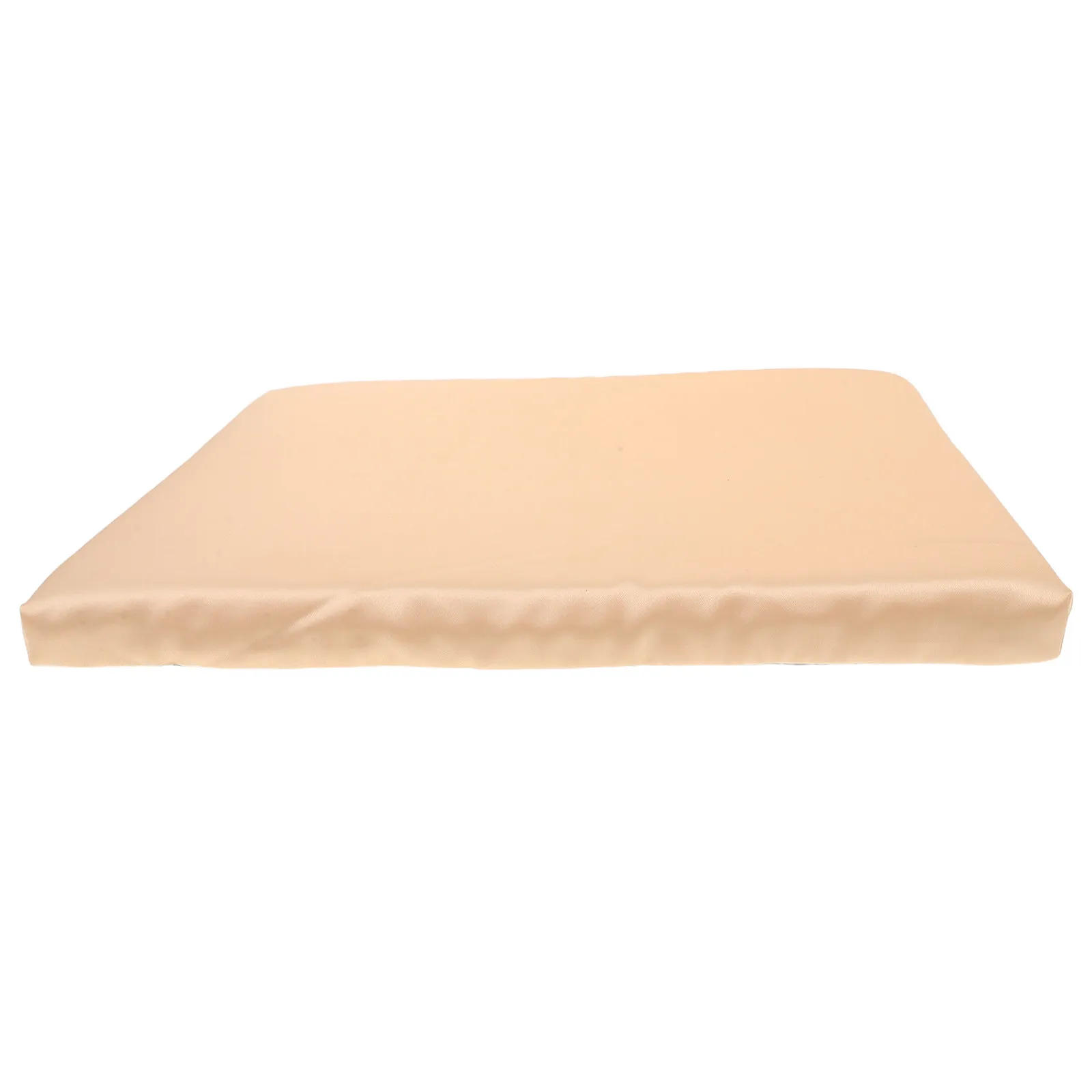 Latex Cushion for Chair Seat Pad Apricot Yellow 35x30cm Breathable Soft Seat Cushion for Home Office Dining Chair Ergonomic