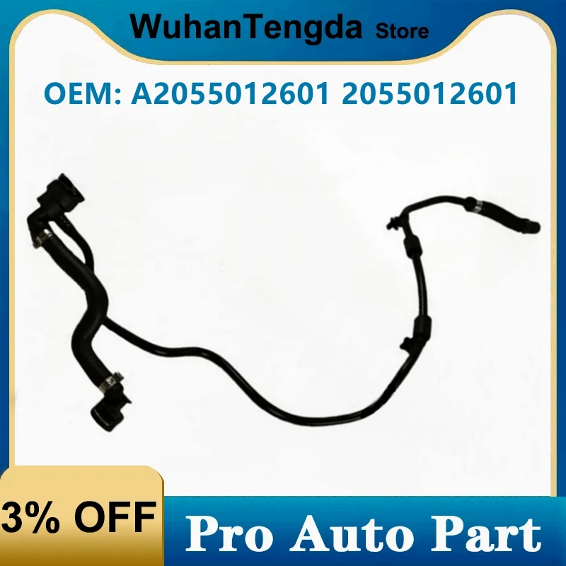 

A2055012601 Auxiliary Kettle Return Coolant Water Pipe for Mercedes Benz W205 C200 C180 C250 C300 2055012601