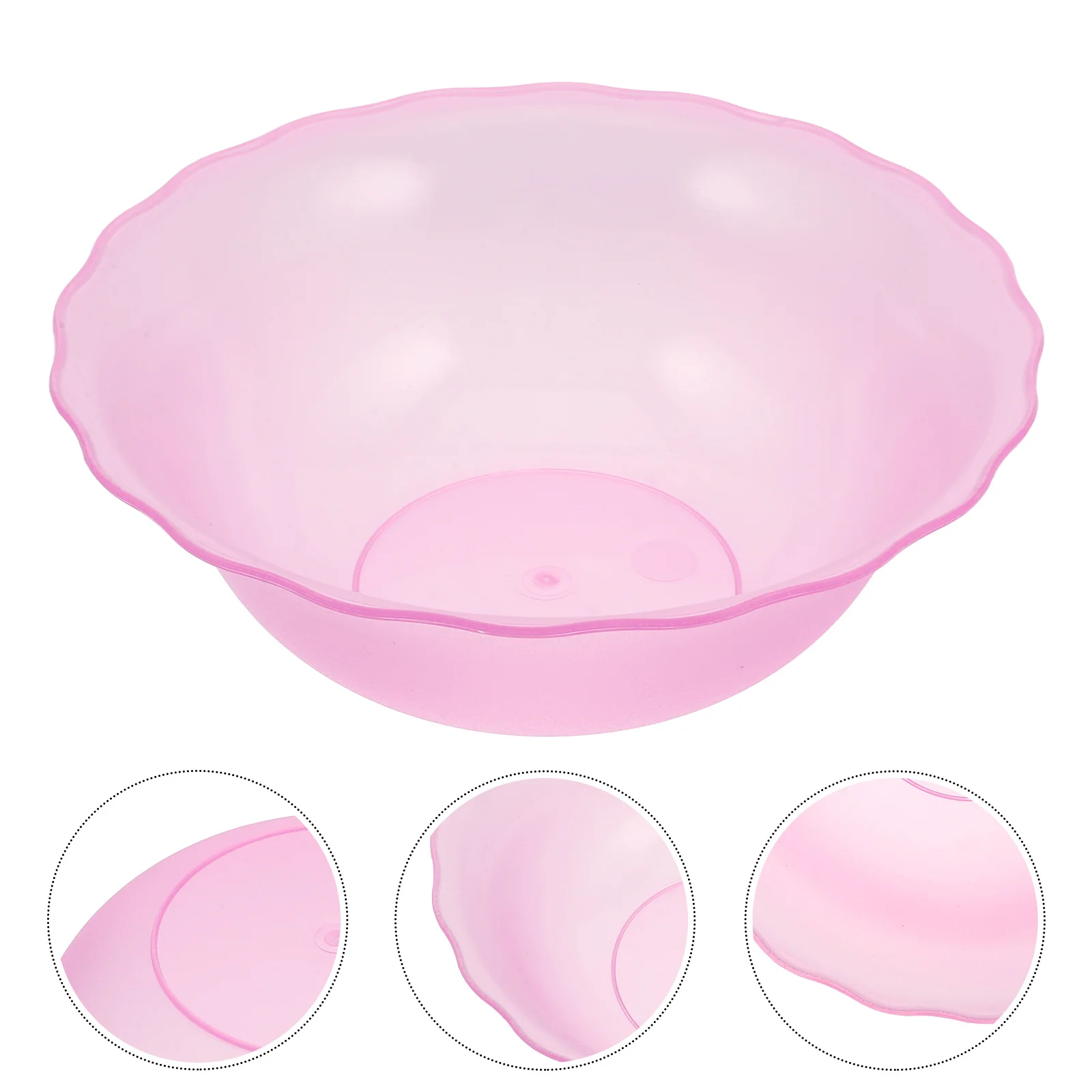 

Plastic Thickened Frosted Face Washing Basin Beauty Salon Washbasin Face Cleansing Water Tub Kitchen Supply Bathroom Bowl