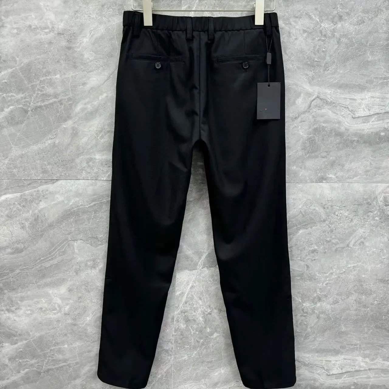 

Italian Kiton spring and summer new old money style men's business casual trousers simple solid color versatile trousers