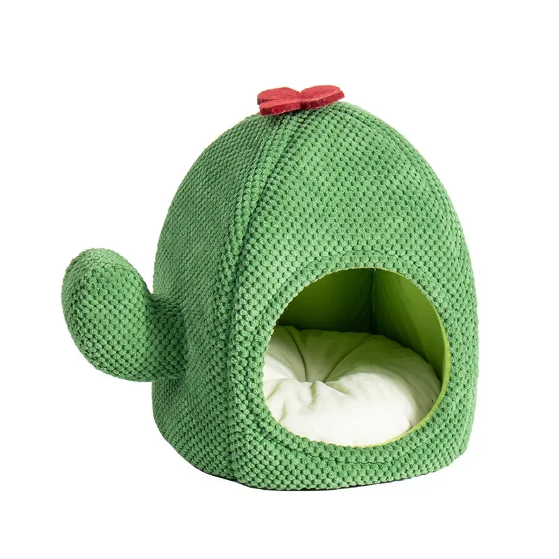 

New cross border cactus pet nest cat nest warm kennel autumn and winter house nest cross border, wholesale spot