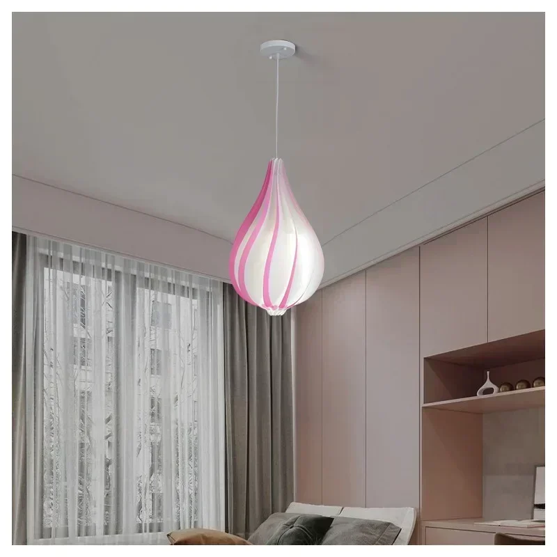

Nordic White Flower Small Pendant Light Bedroom Bedside Girl Room Creative Lighting Fixture for Bar Porch