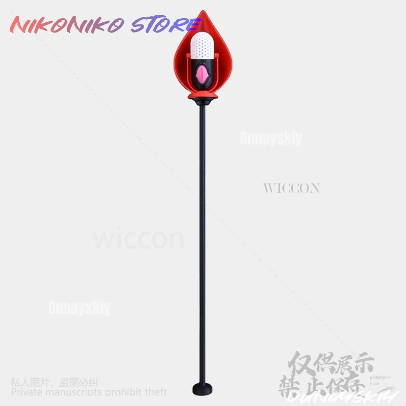 Anime ALastor Cosplay Hotel Costume 3D Microphones Props Accessories Halloween Party Gifts For Woman Man Customized