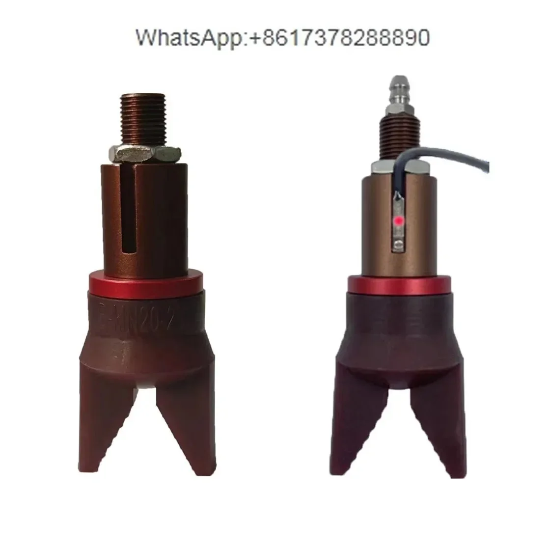 

Manipulator Accessories Pneumatic Flexible Clamp, Suction Clamp Soft Claw with Sensor B-MN20-2 Silicone Soft Clamp