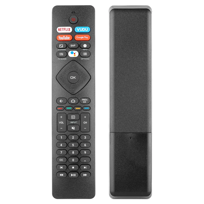 NH800UP RF402A-V14 para control remoto Philips compatible con Philips Android TV 32PFL5505 43PFL5604 43PFL5704 43PFL5766 50PFL56