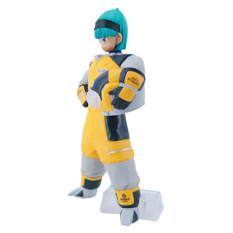 Figurine Dragon Ball Z en PVC 21cm, modèle à collectionner, Bulma Namek imbibé d'espace, statue, jouets cadeaux, en stock