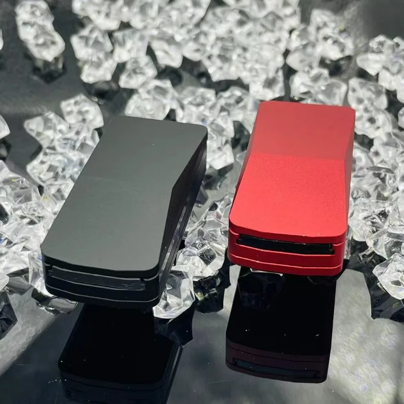 픽업 마그네틱 푸시 카드 푸시 플레이트 Fidget 기계식 슬라이더 햅틱 코인 합금 EDC 스트레스 감소 장난감 Antistress