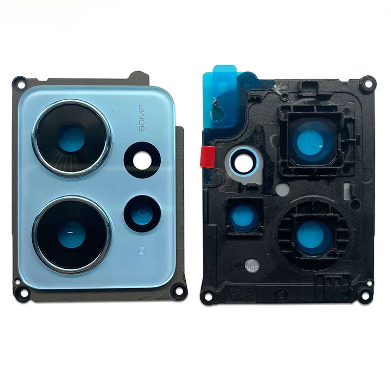 Back Camera Glass Lens for Xiaomi Redmi Note 12 4G Rear Back Camera Glass Lens With Frame Replacement Parts
