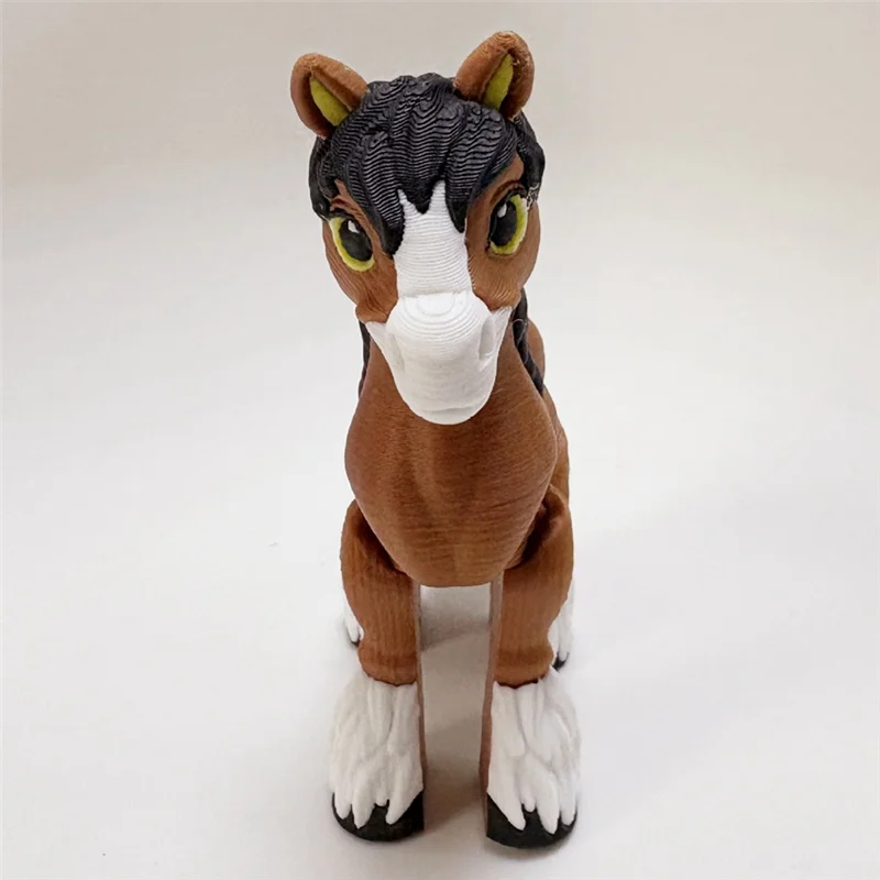 Movable Multi-Jointed Figurine 3D Printed For Home Decor Desk Accessories Friend S Gifts 3Pcs High-Quality