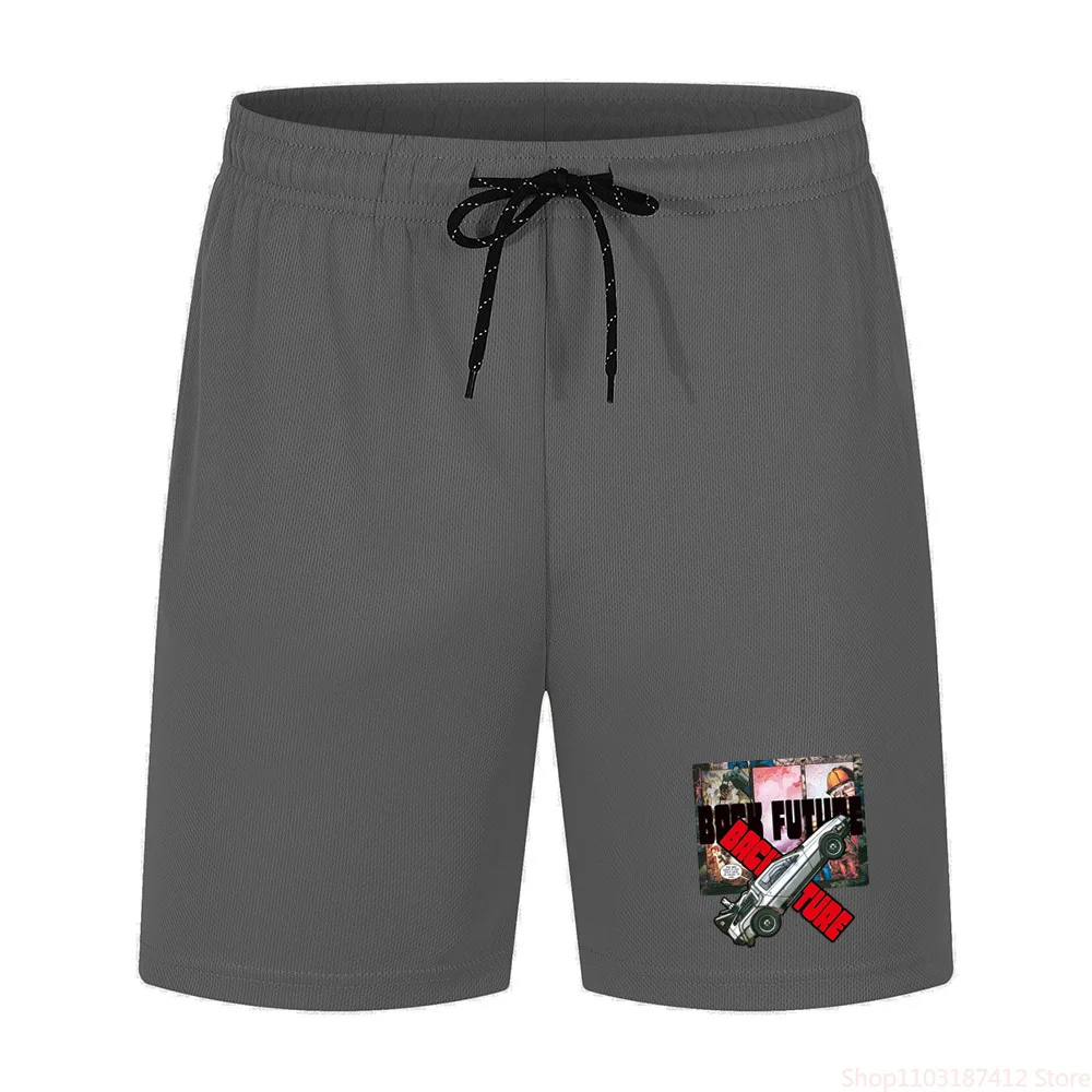 

Summer Drawstring Shorts Men's Breathable Quick-Drying Mesh Casual Jogging Pants Gym Workout Sports S-4XL