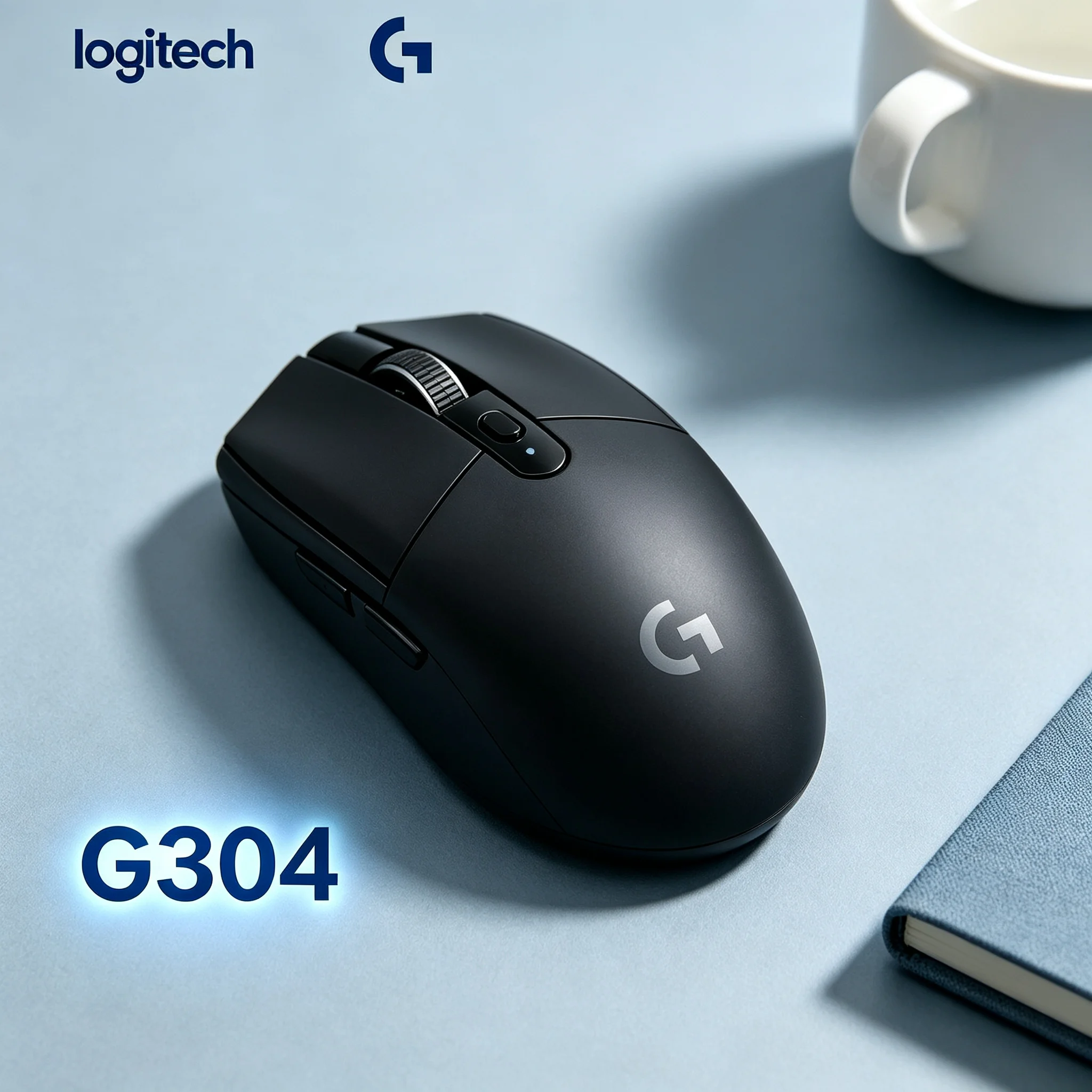 Logitech G304 2.4G Wireless Gaming Mouse Compact Ergonomic Shape For CS2 PUBG Valorant LOL