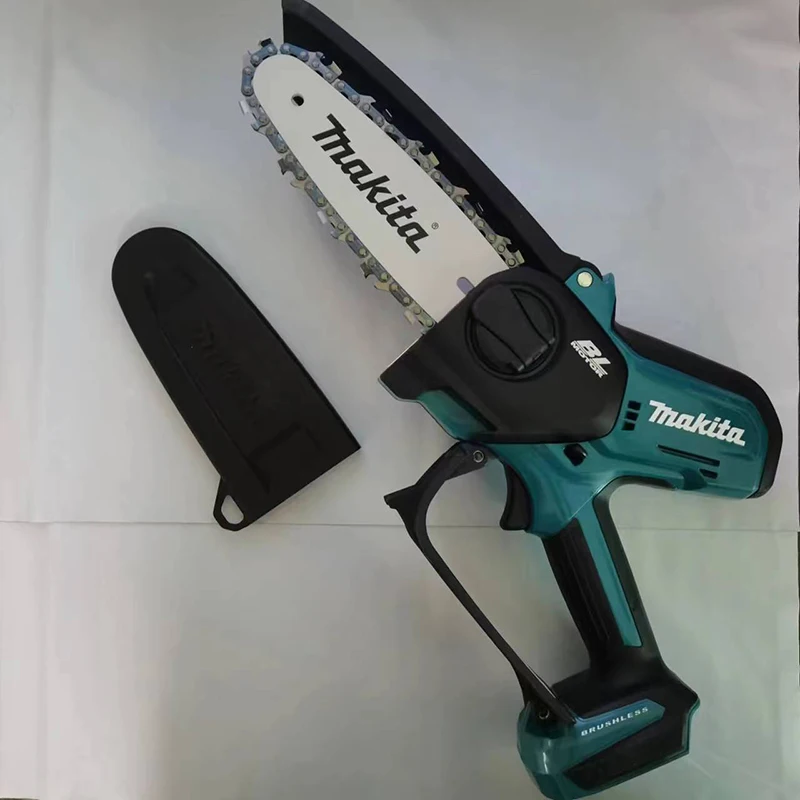 Makita DUC150 Brushless Chain Saw 18V 6 Inch Hand-Held Pruning Branch Firewood Garden Cutting DUC101 Upgraded Edition Bare Tool