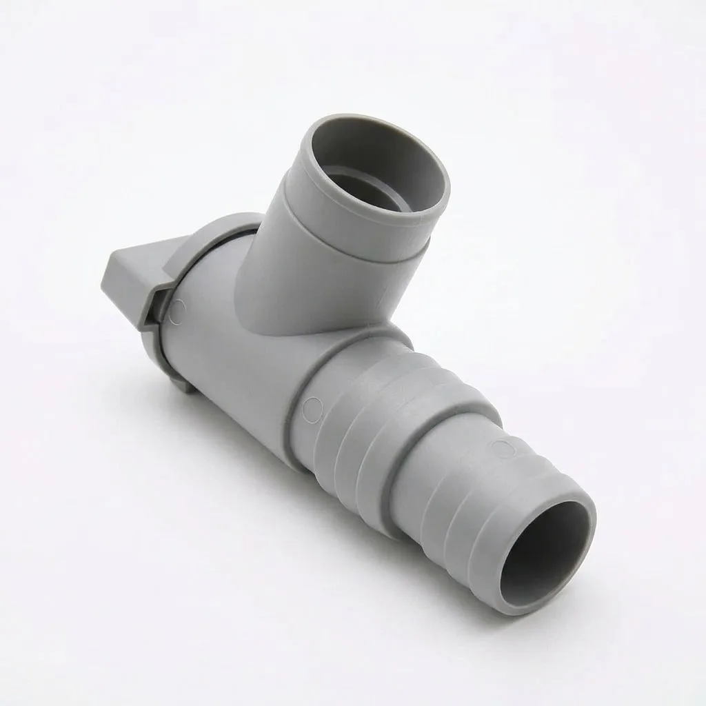 Outdoor Swimming Pool Water Filtration System 32mm PVC Pool Filter Pump Adapter Durable On Off Plunger Valve Sealed Replacement