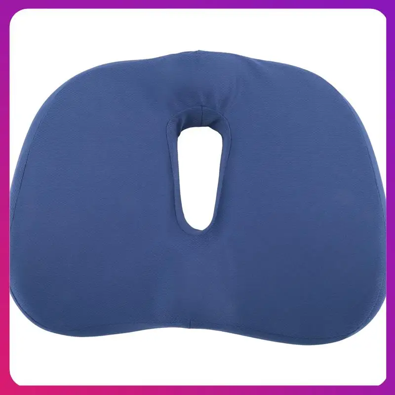 ABKL-1 Piece Memory Foam Cushion Slow Rebound Office Chair Cushion Support Pillow Sedentary Buttock Pain Relief Massage Cushion