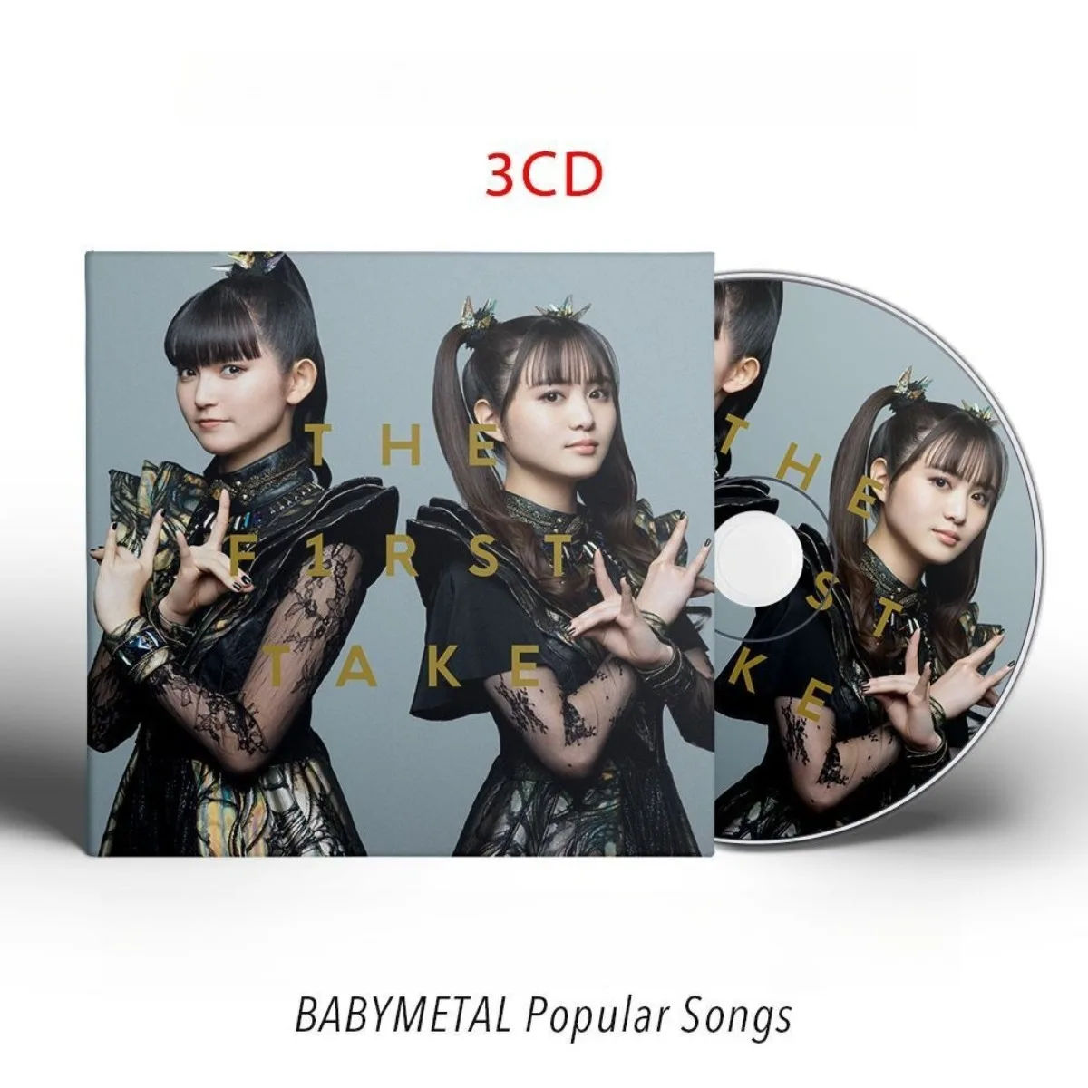 

BABYMETAL Popular Songs Collection Music CD, The First Take Japanese Heavy Metal Rock Disc for Fans, Only CD