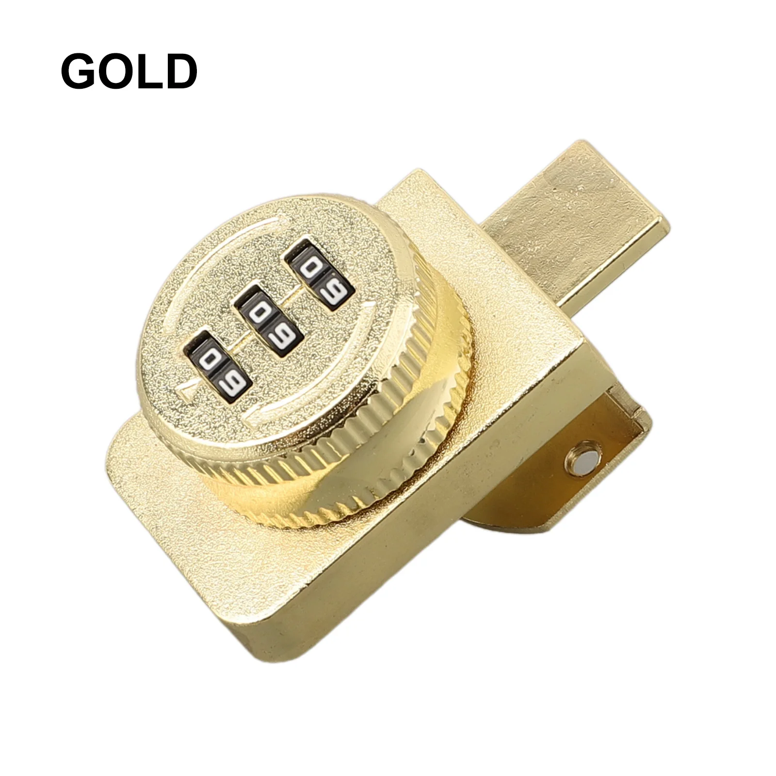 1pc Glass Storage File Cabinet Door Display Counter Password Lock For Window Display Cabinet File Cabinet Lock Without Punching