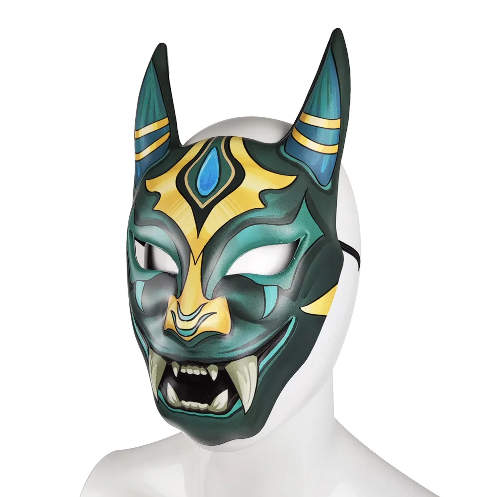 Máscara de impacto Xiao Hannya, Cosplay para adultos y niños, PU + casco EVA, máscaras faciales completas, fiesta de disfraces de Halloween