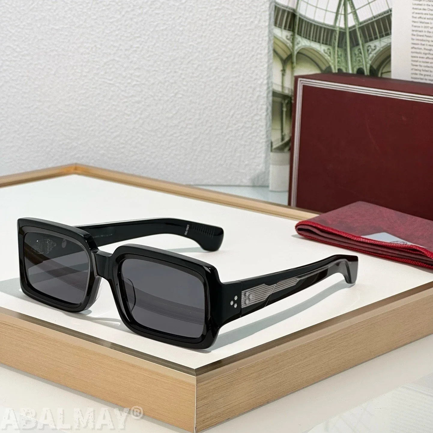 

JMM SIZE 55-21-146 Top Quality Mens Sunglasses for Women Fashion Trend Luxury Acetate Titanium UV400 Designer Sunglasses Frame