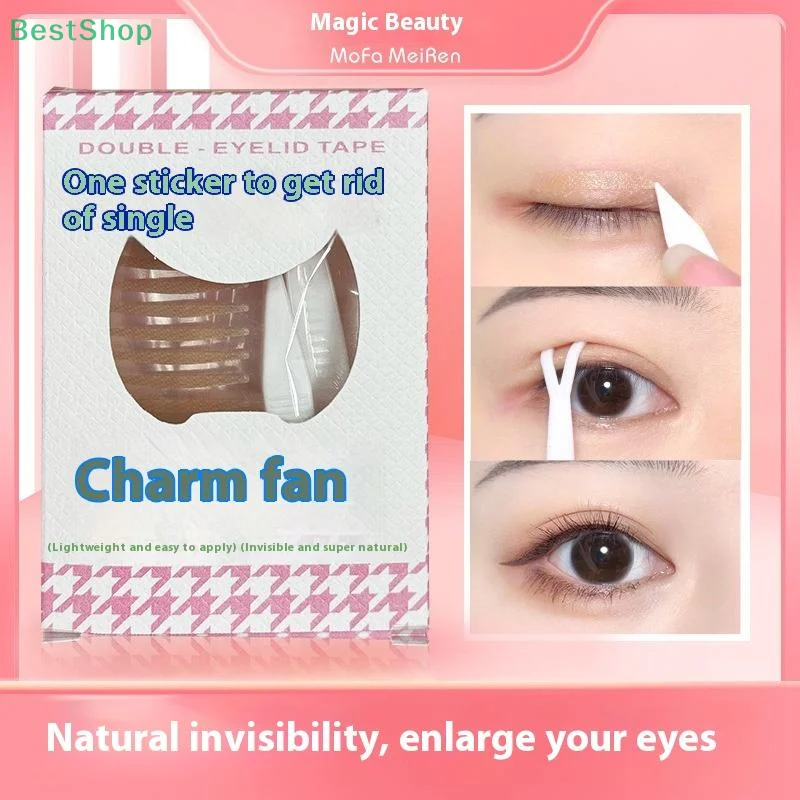 ★ ★ ★   90 قطعة من ملصقات الجفون المزدوجة غير المرئية من الدانتيل أشرطة تجميل العين الكبيرة لشخص جفن واحد