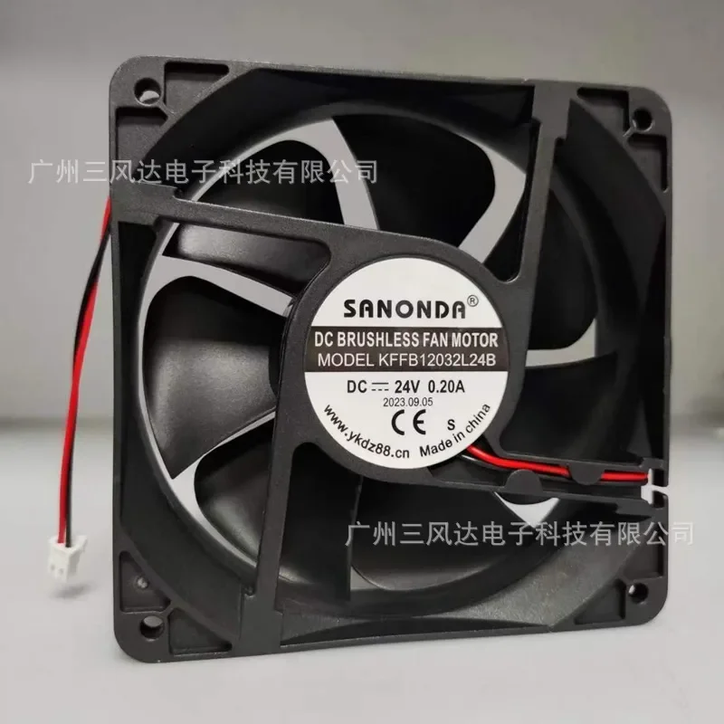 

Directly from Manufacturer 24V 0.20A KFFB12032L24B Power Amplifier Cooling Fan for Stage Light 12032