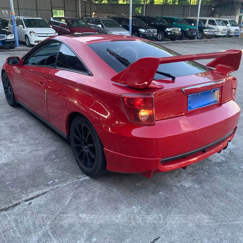 Suitable for Toyota Celica 7th Gen 2000-2005 Newly Listed ABS Glossy Black Rear Roof Wing Spoiler Auto Parts