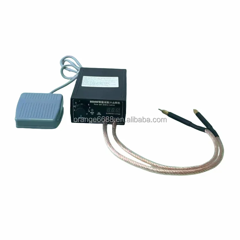 

NEW 8000W Spot Welder High Power Portable Handheld Current Adjustable Spot Welder For 18650 32700 Battery Pack