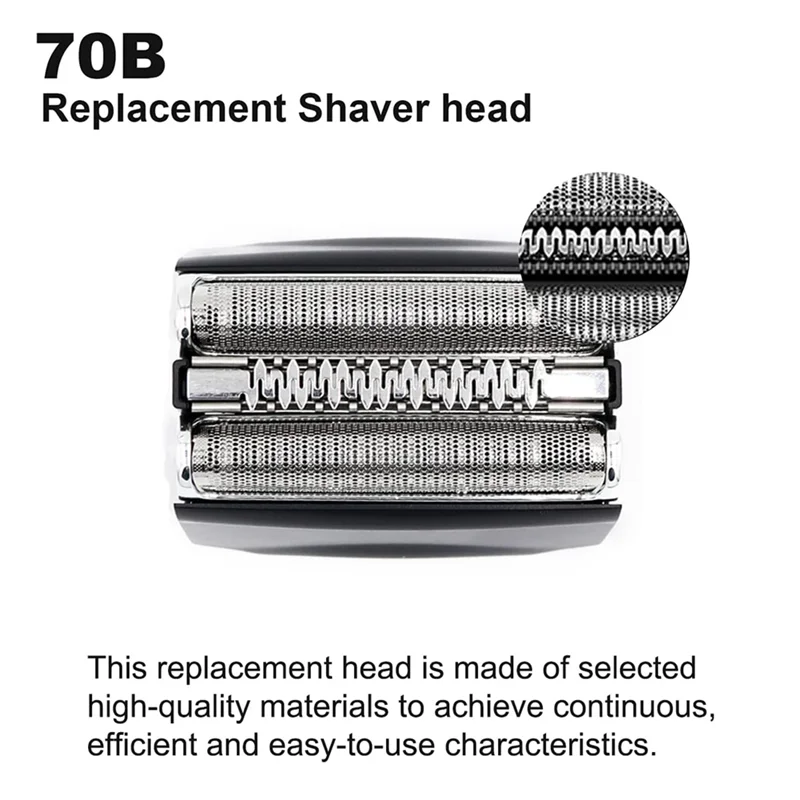 Сменное лезвие для бритвы 70B 70S для бритв Braun Series 7, 720, 720S-3, 720S-4, 720S-5 720, 730, 9565, 9566_A66K