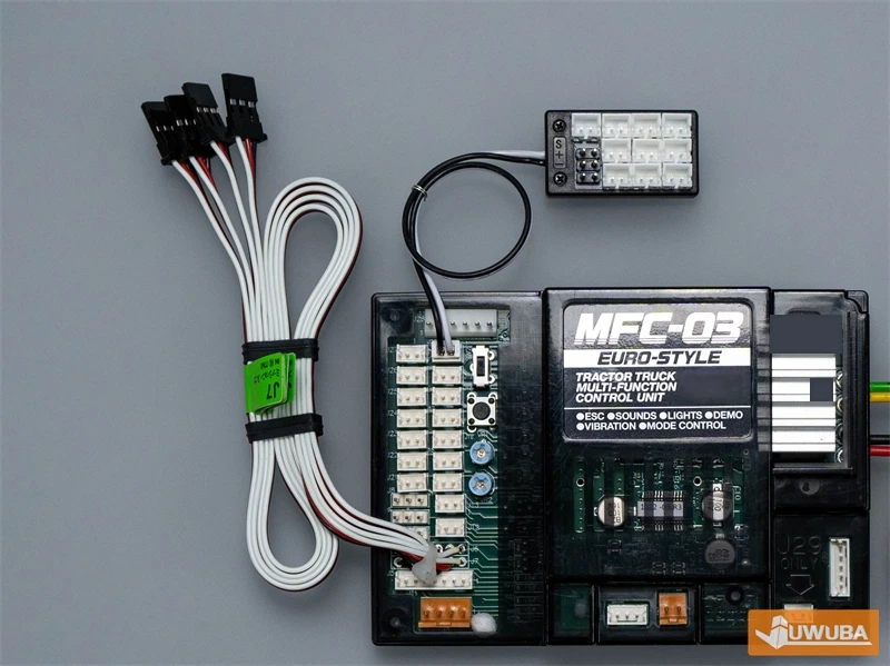 4-in-1-Lichtset-Erweiterungsplatine PH2.0 KZB-MFC für Tamiya 1/14 Erweiterungsmodul RC-Modell, geeignet für spezifische Gruppen DIY – Detail 7