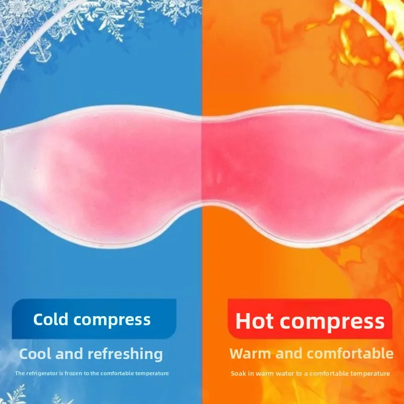 Ice Eyeshade Cover Cold Sleeping Eye Mask Compress Gel Eye Fatigue Relief Relaxation Remove Dark Circle Eye Shield Tools