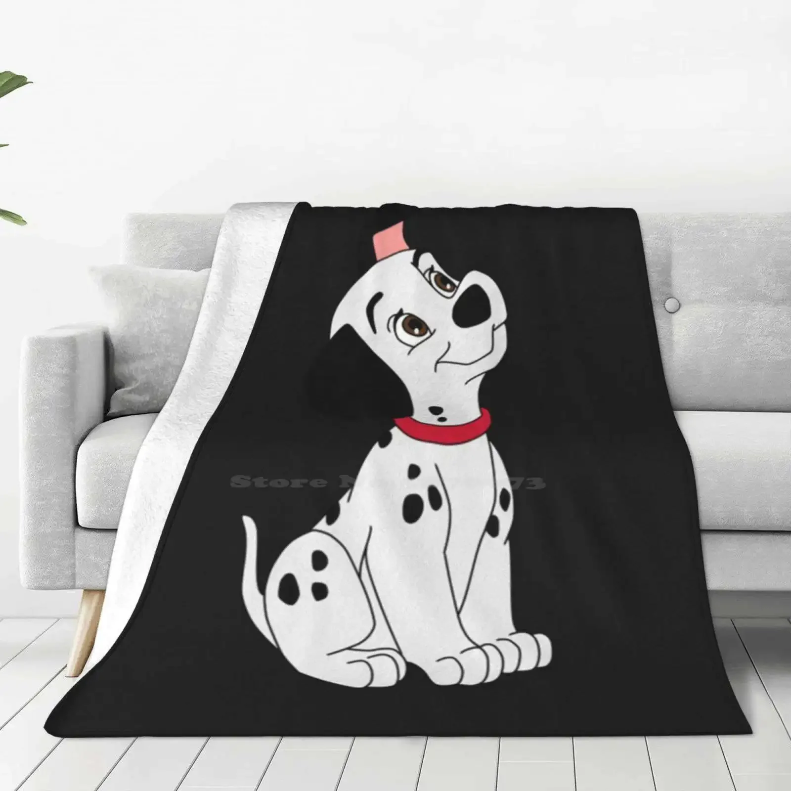 101 Dalmatians Creative Design Comfortable Warm Flannel Blanket 101 Dalmatians Villains Ursula 101 Dalmations Evil Queen Black