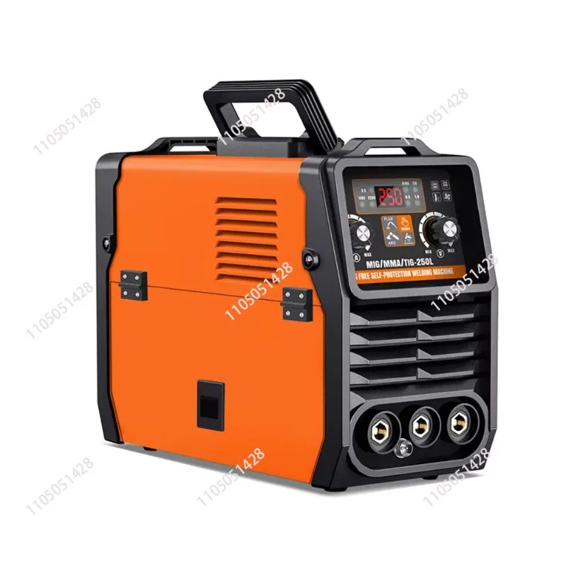 Mig250 airless shielded  3in1 manual welding argon arc electric welding machine 220V 110V
