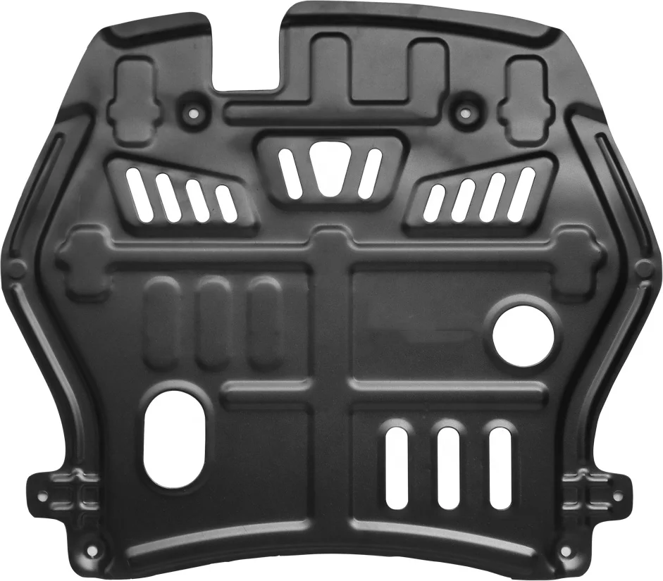 JUNXI 3D Magnesium Aluminum Alloy Car Engine Skid Front Bottom Guard Plate fit for Captiva